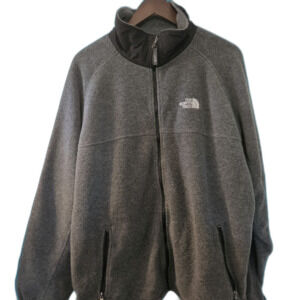 Vintage The North Face Fleece Men Large Gray Sweater Fleece